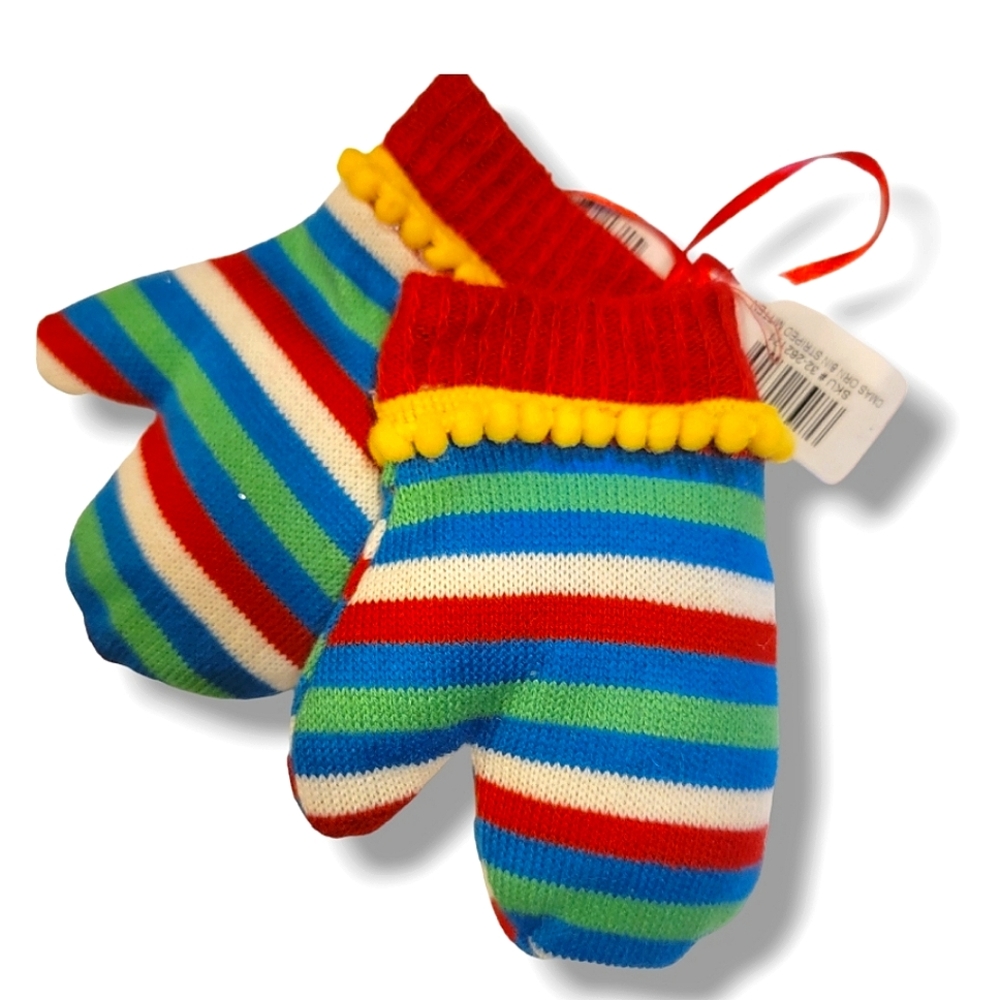 18pk Christmas Tree Ornaments Mittens